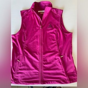 Beautiful Greg Norman Pink Golf Vest, Size Medium. Worn once.